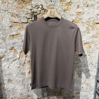 FEDELI T-Shirt Jersy Taupe