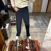 Afbeelding van HAIKURE Pantalon Logan Corduroy Deep Ocean Blue 