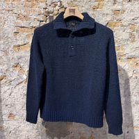 Kris K Captain Ahab Navy sweat