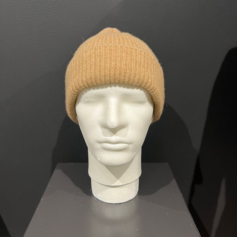 ​Roberto Collina Beanie Merino woll Beige