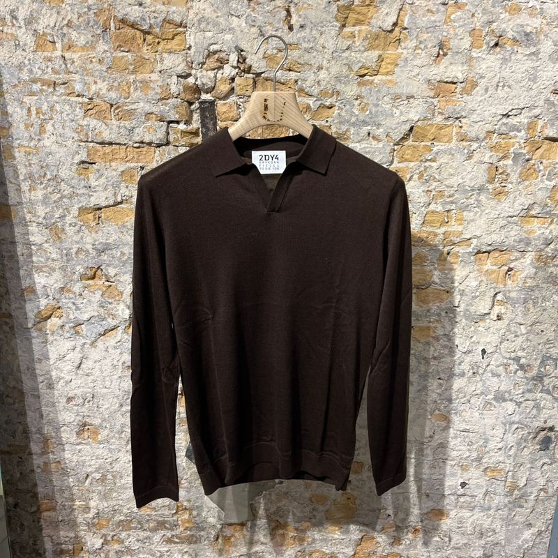 Drykorn Longsleeve Silk Polo 