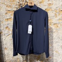 ORIAN Super Stretch Shirt Navy