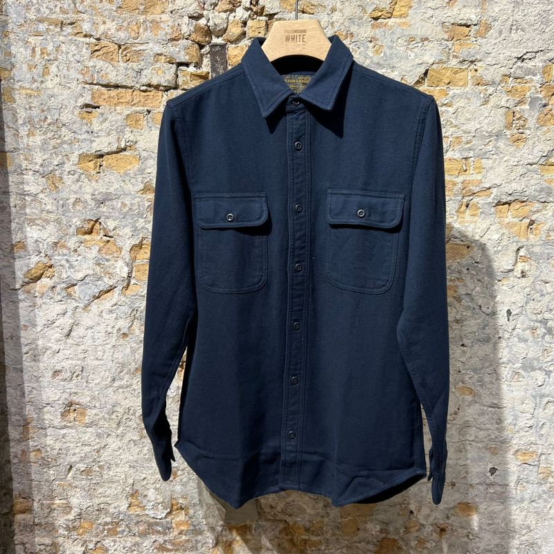 Filson Vintage Flanel Work Shirt Navy