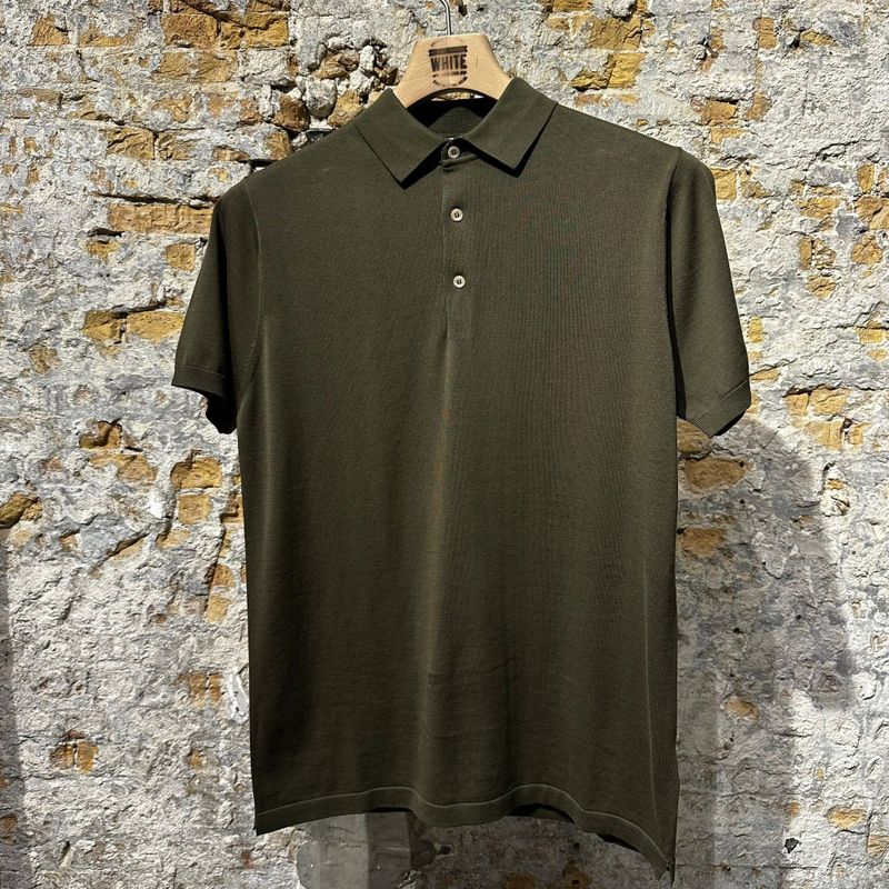 ASPESI Cotton Polo Army Green ASPESI Cotton Polo Army Green