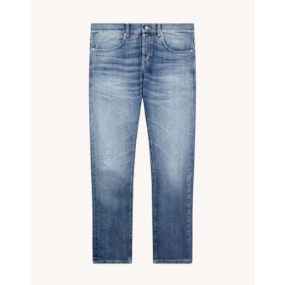 Foto van Dondup Travis slim-fit jeans in stretch selvedge denim
