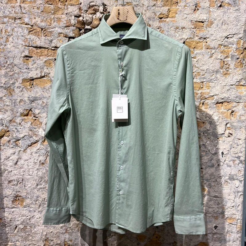 Fedeli Shirt Panomino Dusty Green