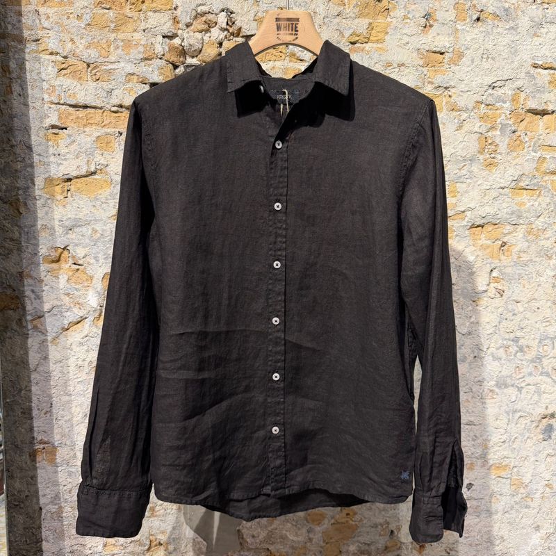 Kris K Shirt Udang Hitam Black