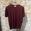 Afbeelding van Scaglione T-shirt Cot-Silk Bordeaux