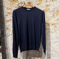 Piacenza Merino Crewneck Navy