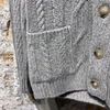 Afbeelding van Fedeli Baby Alpaca Cardigan Grey Sand Melange