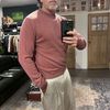 Afbeelding van Kris K L Dicaprio 100% Cashmere Wine Dip