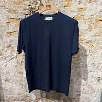 Della Ciana Ice cotton T-shirt Navy