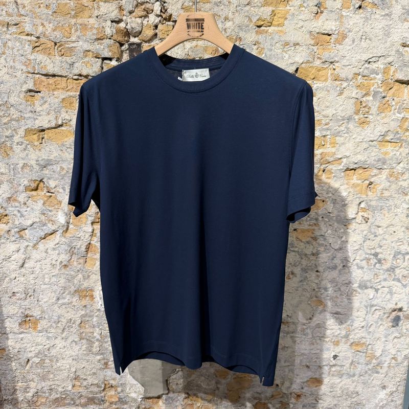 Della Ciana Ice cotton T-shirt Navy