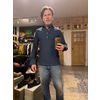 Afbeelding van 100 Hands Long sleeve Blue Piquet Polo
