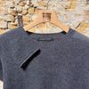 Afbeelding van Hannes Roether Knitted Sweater Tronado Blue