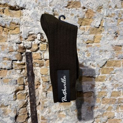 Foto van Pantherella Luxury Cashmere Socks Dark Moss