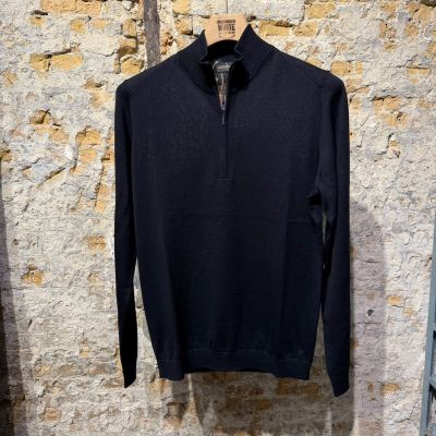 Foto van Kris K A. Baldwin half zip Navy