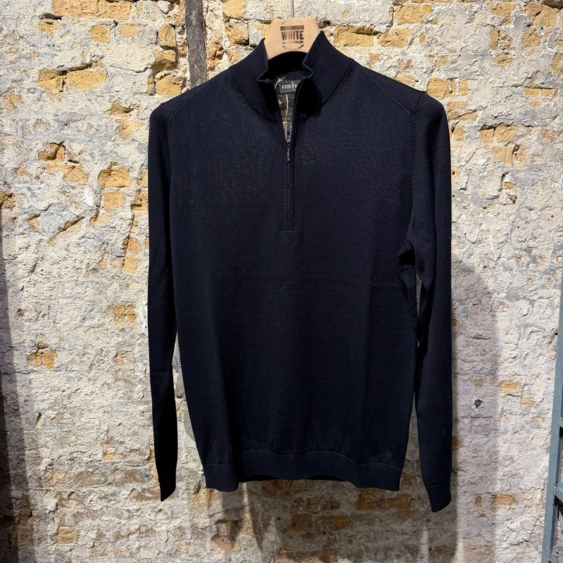Kris K A. Baldwin half zip Navy Kris K A. Baldwin half zip Navy