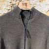 Afbeelding van Hannes Roether Luxury Knitt Full-Zip Vest Army Brown 