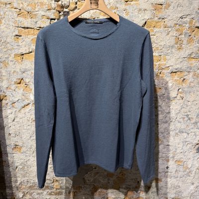 Foto van Hannes Roether Thin Sweater Steel Blue 