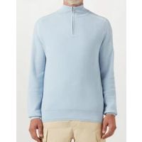 BELSTAFF Guide Quarter Zip Jumper Sky Blue 