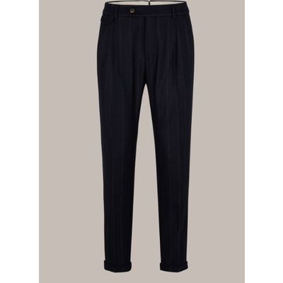 Foto van Windsor Serpo stripe pant Navy