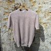 Afbeelding van Scaglione T-shirt Light Lin-Silk Bordeaux