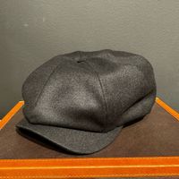 Wigens Newsboy Classic Cap Black