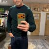 Afbeelding van Piacernza Super Fine Merino Wool Crewneck British Racing Green