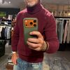 Afbeelding van Piacenza 1733 Virgin Wool Roll Neck Sweater Burgundy