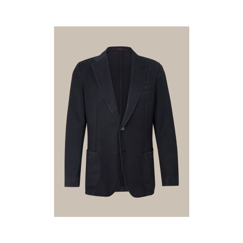 Windsor Frosted Wool Jacket Navy