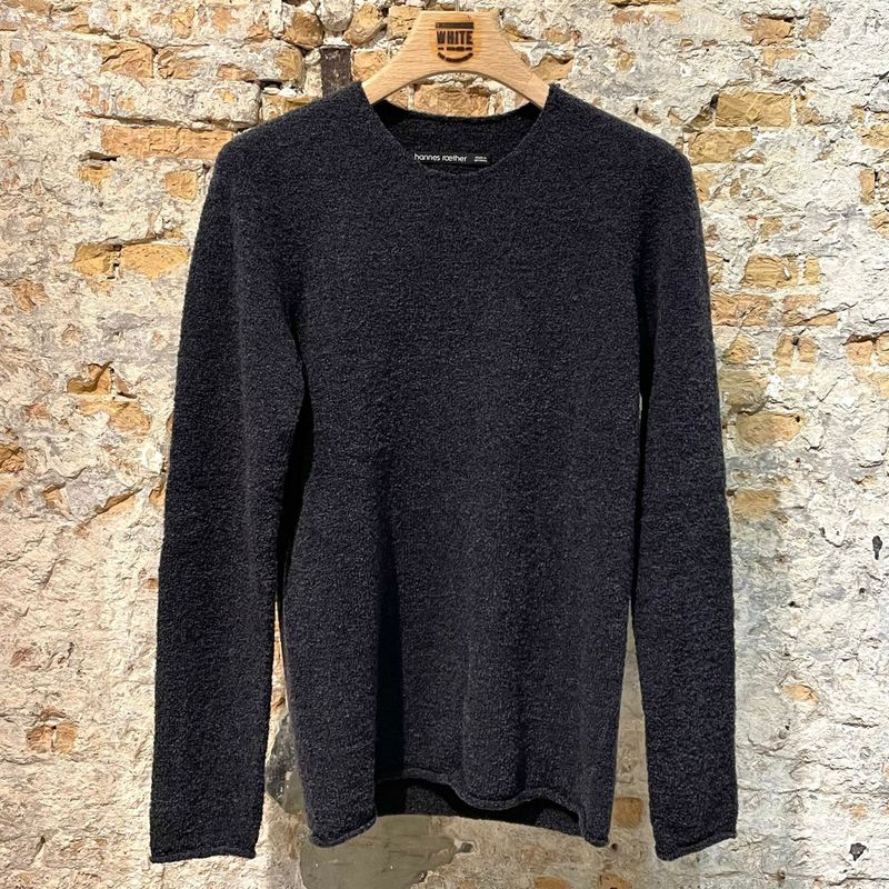 Hannes Roether Teddy Sweat Posh Black Hannes Roether Teddy Sweat Posh Black
