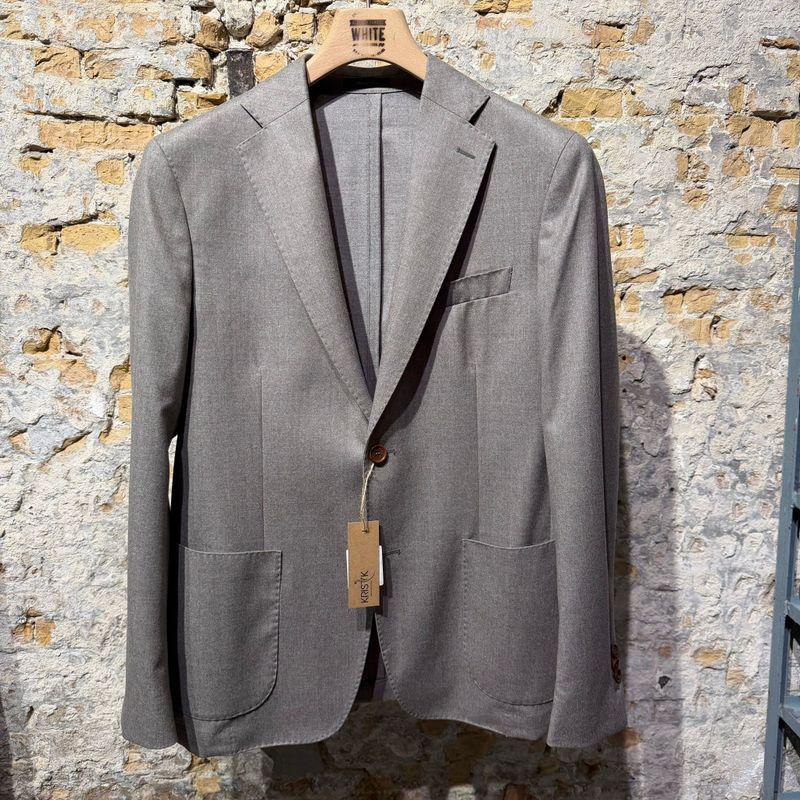 Kris K Jacket Stone Grey Kris K Jacket Stone Grey