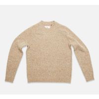 Blue De Gene Honshu Crewneck Knit Beige Melange