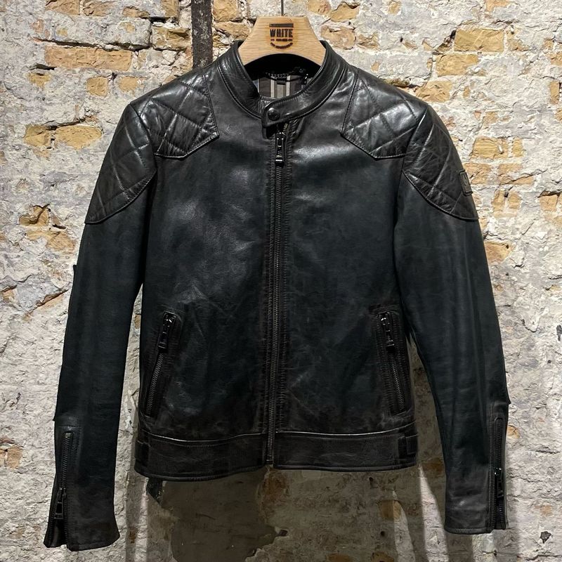 Belstaff Outlaw Black Leather 