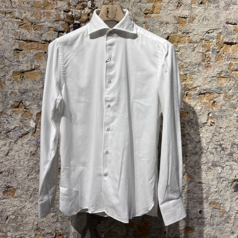 100Hands Cotton flanel White One piece Collar