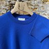 Afbeelding van Majestic Filatures Cashmere Round Neck long sleeve Royal Blue 