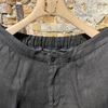 Afbeelding van DEVORE Linnen Summer Pant Black 