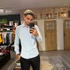 Afbeelding van ORIAN Super Stretch Light Blue Shirt