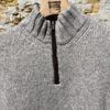 Afbeelding van Fedeli Heavy Q-Zip Baby Yaak Natural Cashmere