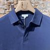 Afbeelding van Sunspel Heavyweight Rugby Polo Shirt Navy
