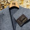 Afbeelding van Windsor Giro Linnen Mix Midnight Blue Melange