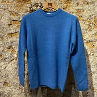 Roberto Collina Summer Sweater Cashmere & Silk Powder Blue 