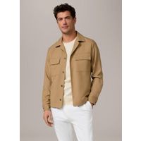 Windsor Lavoro Virgin Wool Overshirt Camel
