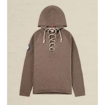 Foto van AMUNDSEN BOILED HOODIE LACED Dark Desert 