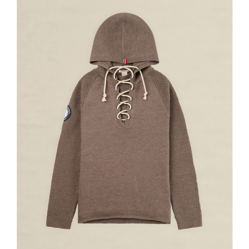 AMUNDSEN BOILED HOODIE LACED Dark Desert AMUNDSEN BOILED HOODIE LACED Dark Desert