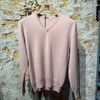Afbeelding van Piacenza 1733 V-Neck 100% Cashmere Sweater Portofino Coral