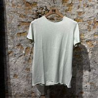 Hannes Roether Knitted T Shirt Lime Green