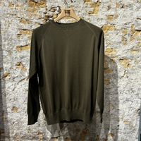 ASPESI Thin Summer Sweater Army Green 
