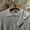 Afbeelding van Kris K The Briatore F Full-zip Polo Stone